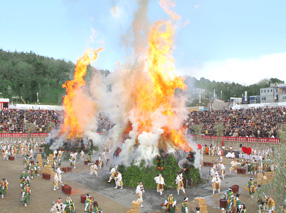 画像：神仏両界護摩壇・結界